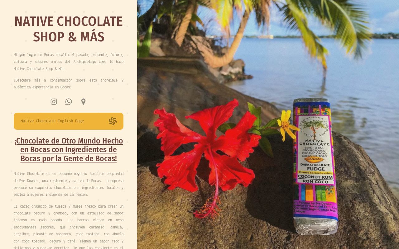 Native Chocolate Shop & Más (español)